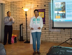 El Paso Book Signing - Middle School Student - Sri Lakshmi Muthyala shares her poems on Mother Earth and on the Light