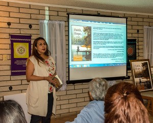 Light Center - El Paso Book Signing - Norma Angelica Bustillos - Introduces Shyam and Sarojini